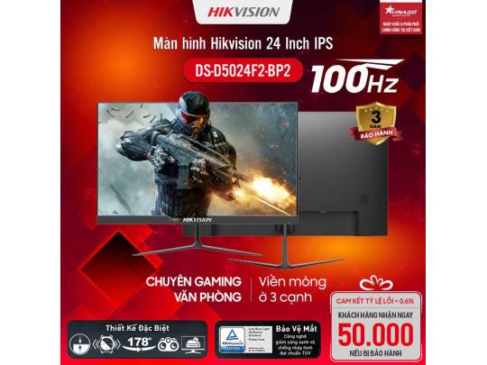 Màn hình Hikvision 24 inch IPS - DS-D5024F2-BP2 - Hiển thị hoàn hảo, hiệu suất vượt trội.